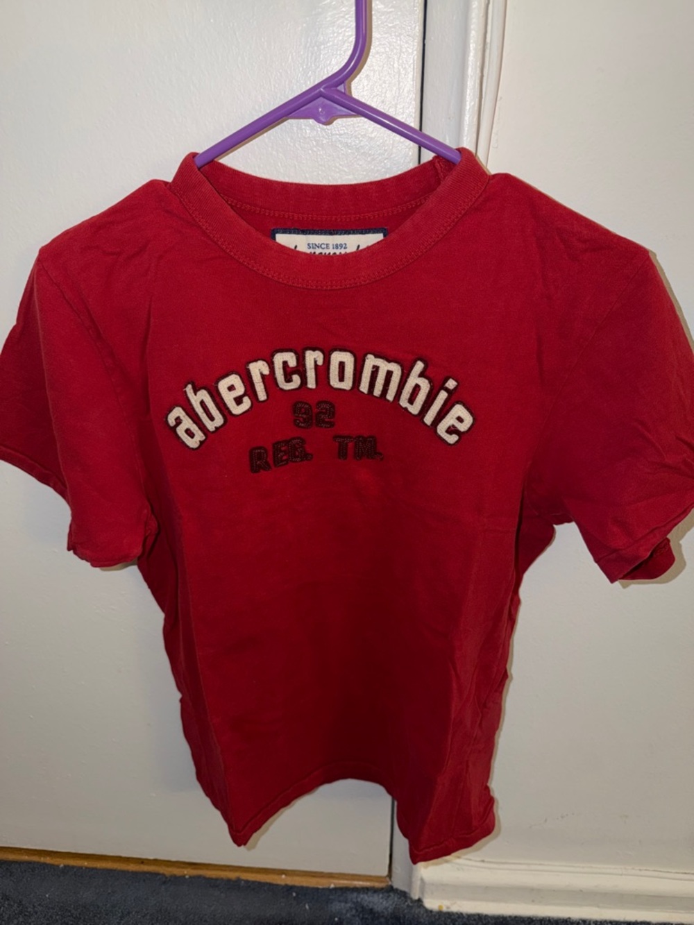 Abercrombie & Fitch Red Kids Graphic Tee
